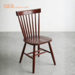 Ghế Ăn Gỗ Beach 8 Nan Sơn PU H930 (Gỗ)