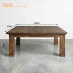 Bàn Trà Bệt Chân Lùn - Ảnh 3