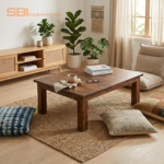 Bàn Trà Bệt Chân Lùn