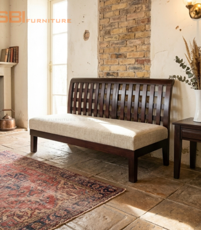 Sofa Caro Gỗ Tràm Bông Vàng (không tay vịn) - 2
